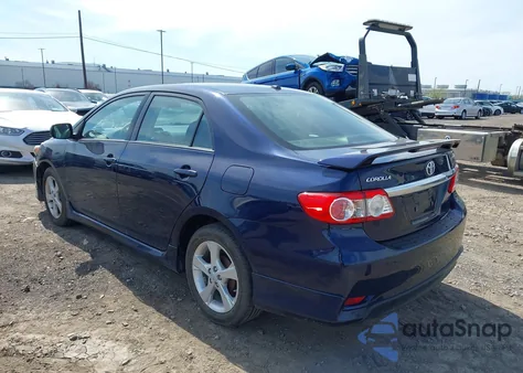 2012 Toyota Corolla S from USA, damaged, VIN 2T1BU4EEXCC891725